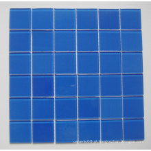 Azulejo azul do mosaico Glass-Swimming Pool (TM8023)